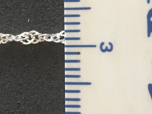 Sterling Silver .925 Neck Chains New Lightweight 18" USA Made - Picture 15 of 32