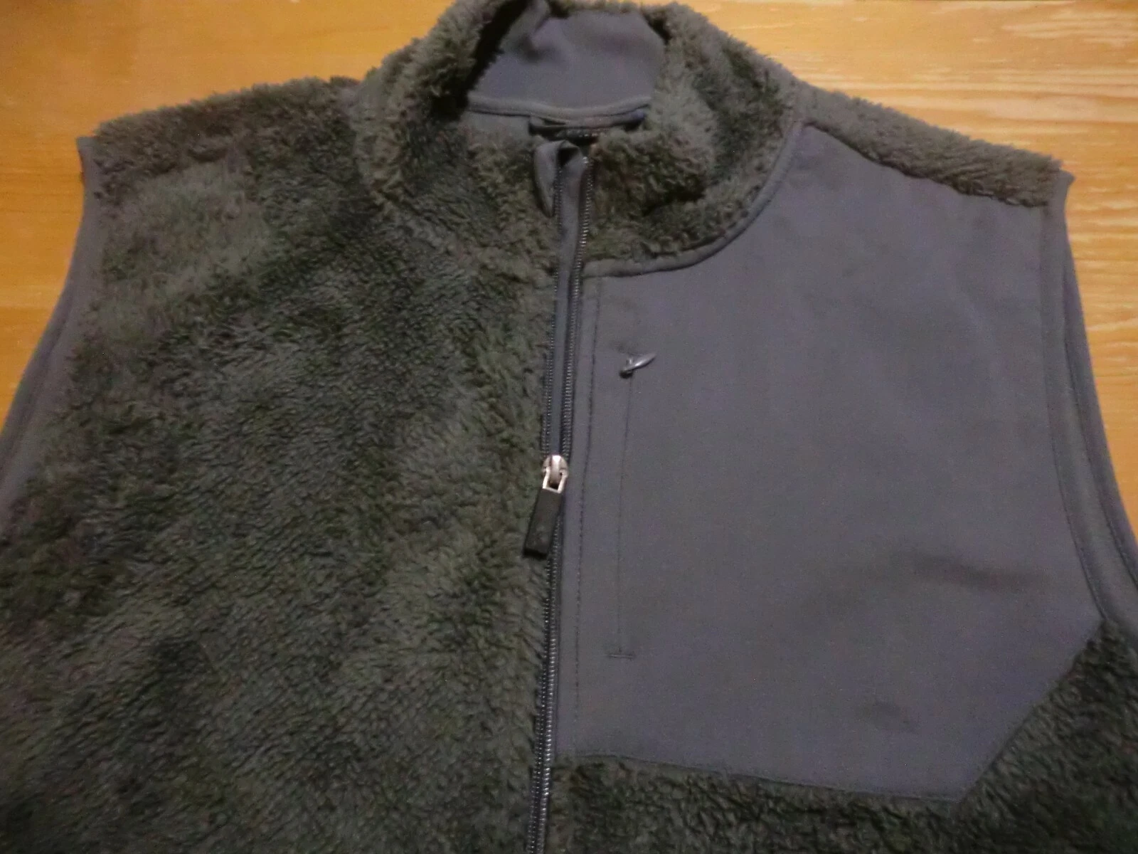 Kyodan Outdoor Full-Zip Sherpa Vest, NWT - Mens M + L – Dark Grey Fleece