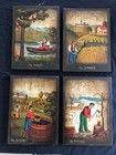B. D'Arte F. Conz Beautiful set of paintings . The four seasons