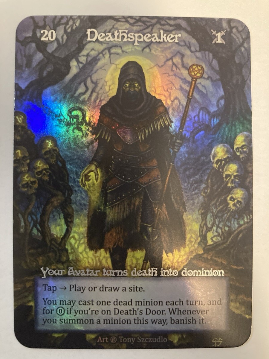Sorcery: Contested Realm - Beta - Deathspeaker FOIL - Elite