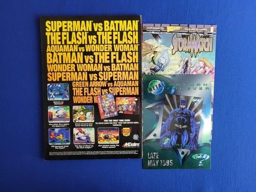 Revista Wizard #47 con mini cómic y tarjetas promocionales - Imagen 2 de 2