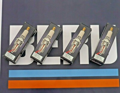 Set of 4 original BERU Z12 = 14-7DTU ultra spark plugs NEW in BOX NOS 0001335709