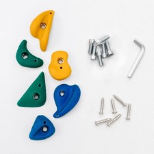 6 Rock Climbing Holds - Replacement Holds Rock Climbing Wall for Kids