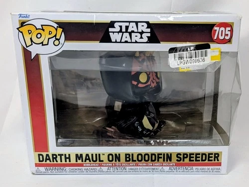 Funko Pop! Star Wars Darth Maul On Bloodfin Speeder Bobblehead #705