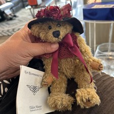 Vintage Teddy Bear With Some Wear On The Hat.
