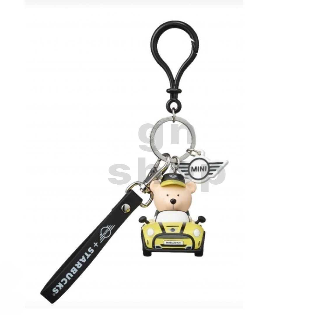 2022 Starbucks Korea MINI COOPER Collaboration KeyRing Key Chain
