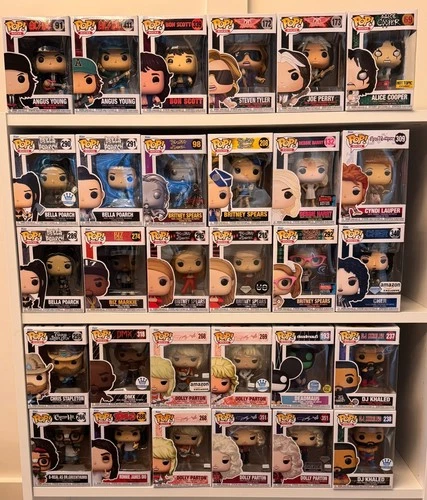 Funko POP! Rocks 75+ Different Musical Artists-Some with Multiple Variants!