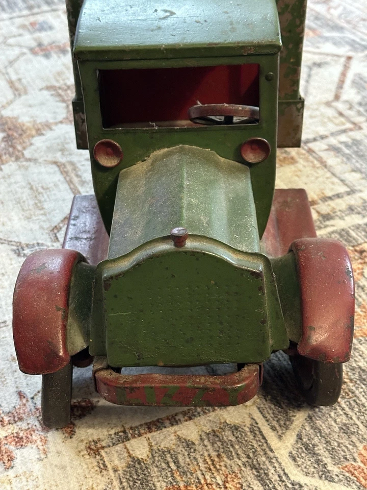 Старинный почтовый грузовик Keystone Packard США из прессованной стали редкий 1920-е - Изображение 4 из 4