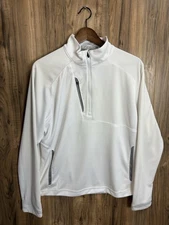 Zero Restriction Jacket Mens Tour Series Thermal 1/4 Zip Knit Size M