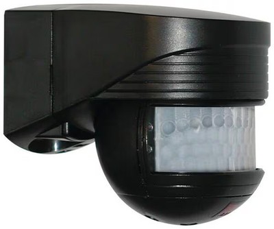 B.E.G. 91121 LC-Click 140 LUXOMAT Bewegungsmelder, schwarz