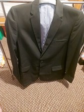 Boy's2PieceSuits.Trouser/JacketLength40"/28". Back/sleeves 15"/25".Age 13-14.M&S