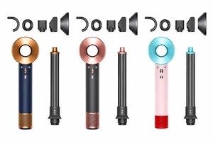 Séchoir à cheveux haute vitesse Séchoir ionique 1600W Séchage rapide à faible bruit EU Connecteur