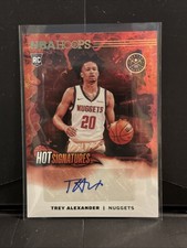 2024-25 Panini Nba Hoops - Hot Signatures Rookies Trey Alexander #HSR-ALX...