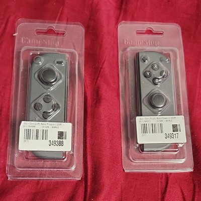 Nintendo Joy-Con Wireless Controller Pair Left & Right Gray for Nintendo Switch