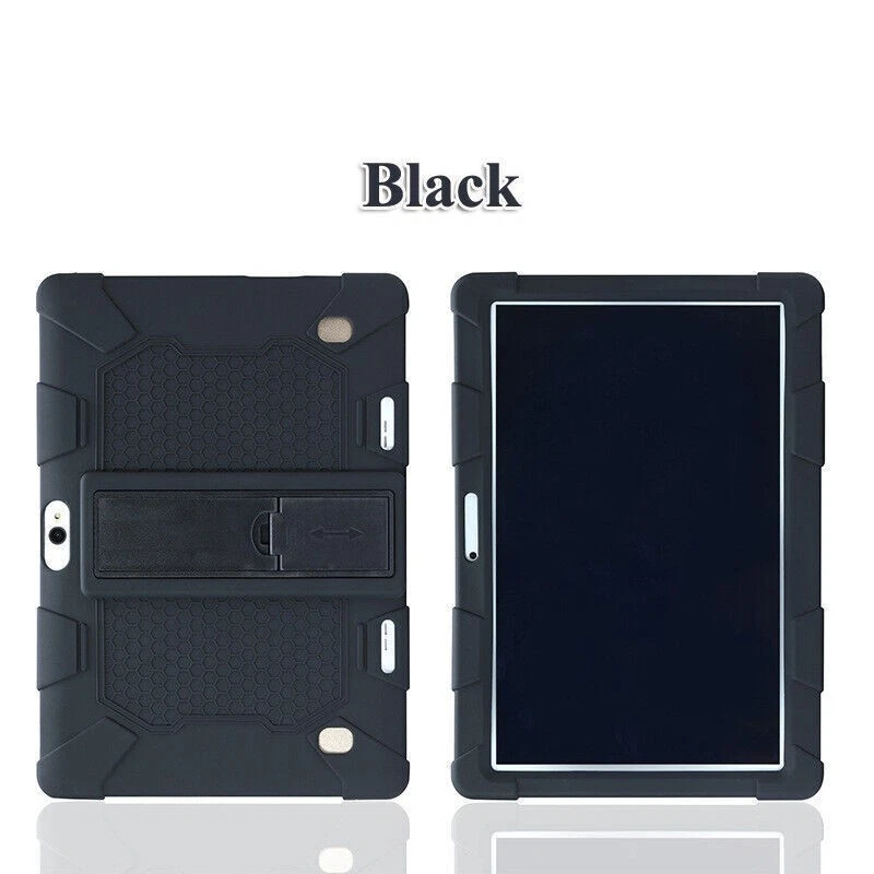 For 10.1" Inch Android Tablet PC Universal Shockproof Silicone Stand Case Cover - Image 4 of 4