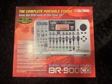 Boss BR-900CD Digital Recording Studio w/ Original Box, Manual  Power Supply V2