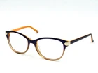 Cafe Lunettes 3263 Women's Eyeglasses Frame, C3 Purple / Orange. 53-17-135 #208