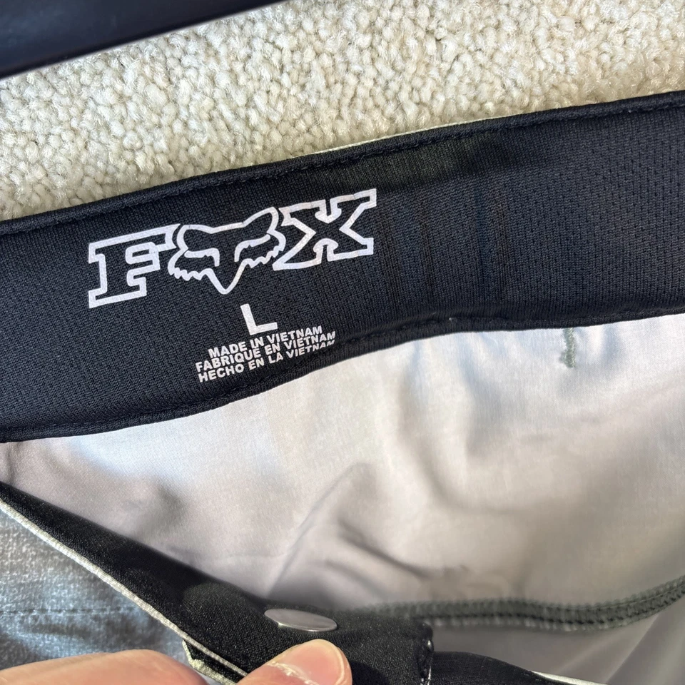 Pantalones Cortos Fox Racing Mujer Grandes Gris LYNX Cinturón Rendimiento Elástico Tecnología Híbrido Foto 3 de 4