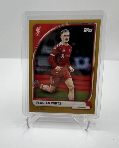 Topps 2025 Liverpool Fc Collector Tin - Florian Wirtz /50