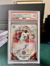 2022-23 Topps Jamal Musiala Platinum Curated UEFA Soccer Cards Checklist 14