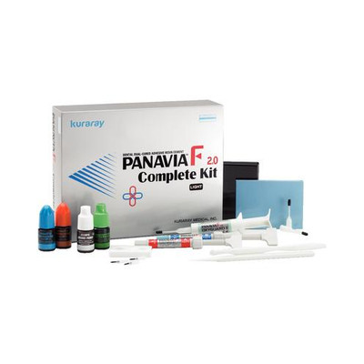 Kuraray 504KA Panavia F 2.0 Dual Cure Universal Resin Cement Complete Kit Light