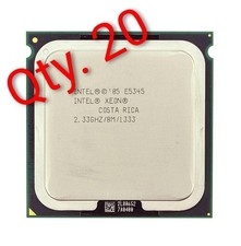 Lot Qty 20 Intel Xeon Processor CPU E5345 2.33GHz Quad Core 1333 LGA771 SLAEJ