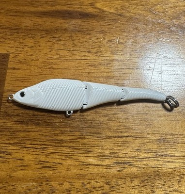 Berkley Magic Swimmer 95 Sinking Jointed Fishing Lure Discontinued Color White