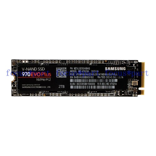 970 EVO Plus SSD 1TB 2TB 500GB 250GB NVMe M.2 Internal Hard Disk for Laptop lot - Afbeelding 5 van 16