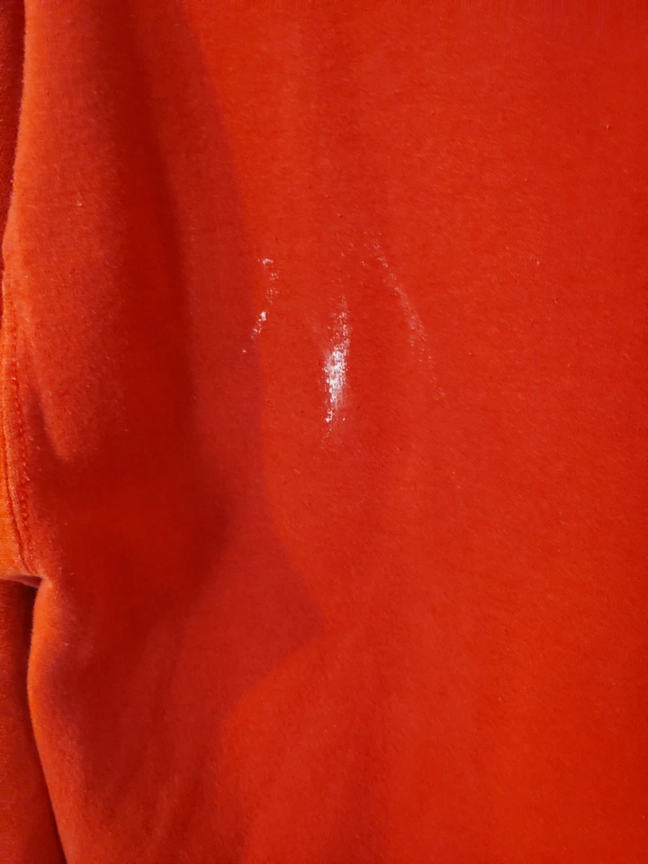 Sudadera con capucha de béisbol roja vintage Jerzees Super Sweats Souderton PA talla M Foto 4 de 4