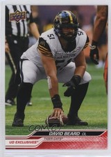 2024 Upper Deck CFL Exclusives 82/100 David Beard #23 0r2w