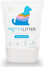 Prettylitter Health Monitoring Cat Litter Unscented, Non Clumping Lightweigh