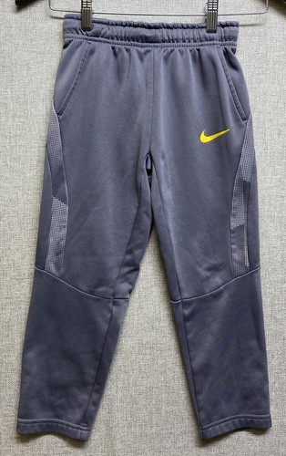 Nike Dri-Fit Sweatpants Jogger Kids Size 7L ( 6-7 Yrs) Gray Elastic Waist