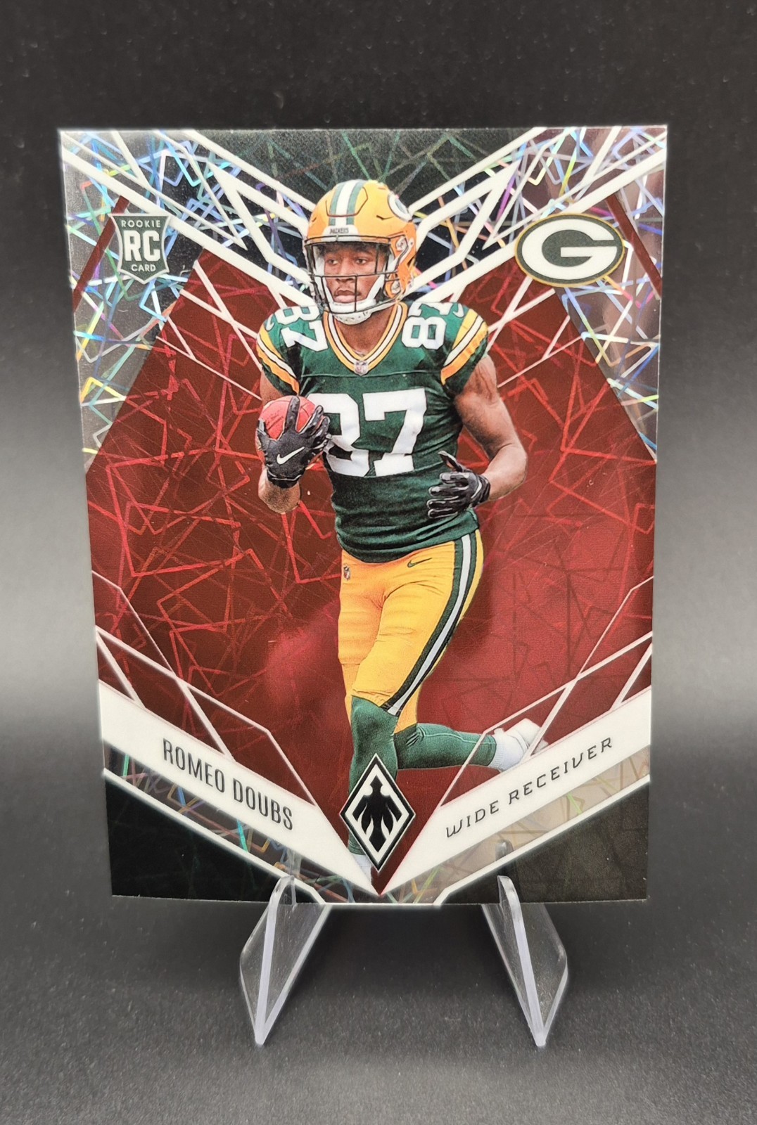 Romeo Doubs Panini Phoenix #135 Red Lazer