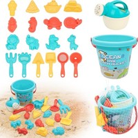 Strandspielzeug-Set 20 Teile Sandspielzeug FüR Sandkasten & Strand Kinder