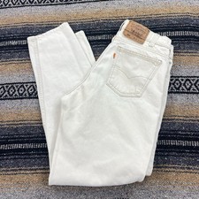 Vintage Levi  s 550 Orange Tab Made USA Denim Jeans Size 33x32 Actual 32x32