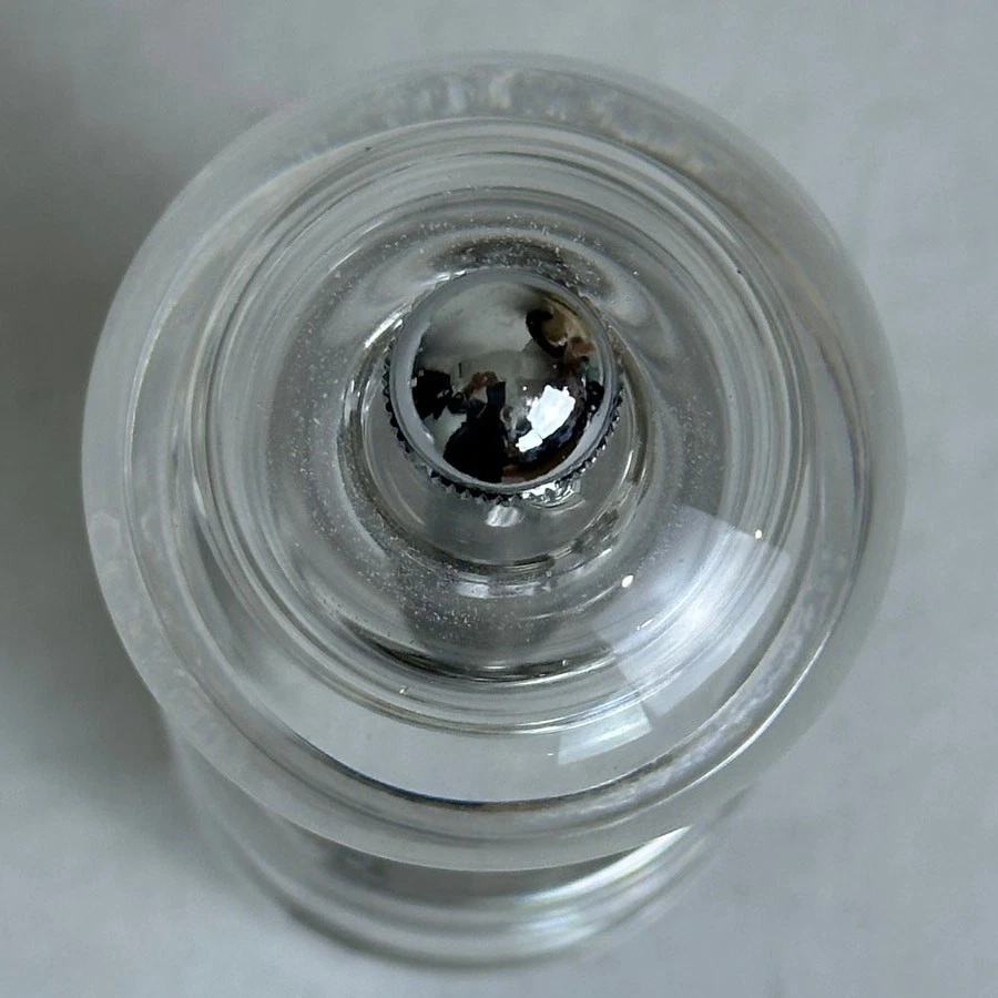 Мельница для соли/перца PEUGEOT France Freres NANCY прозрачная акриловая 7 дюймов - Изображение 3 из 4