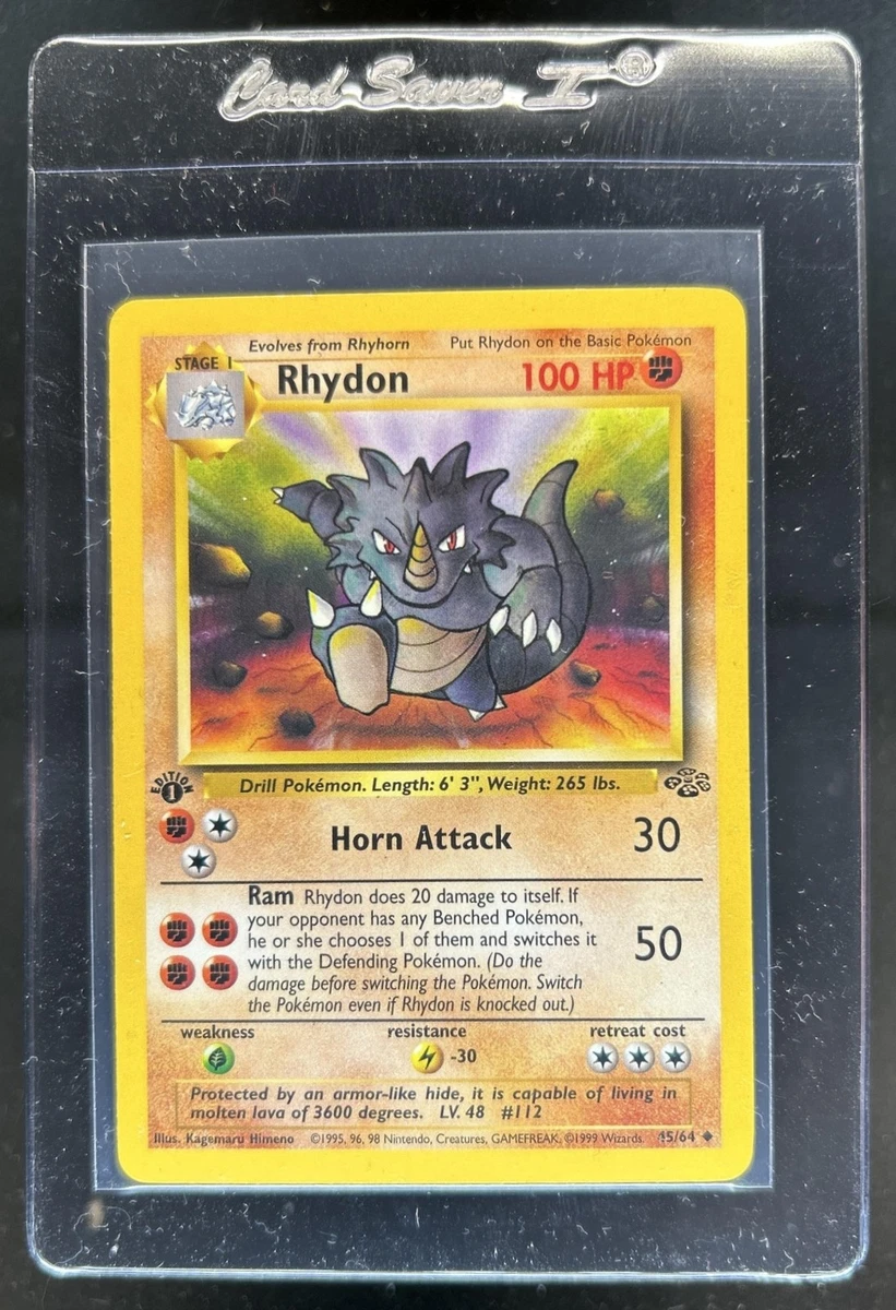 Pokémon TCG Jungle 1st Edition Games Individual Trading Card for