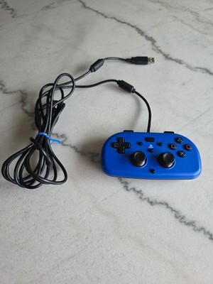 Hori Mini Wired Gamepad for PlayStation 4 PS4 - Blue PS4-100U Controller
