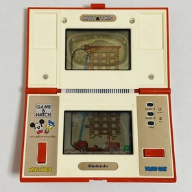 Nintendo Game & Watch Mickey & Donald DM-53 Multi Screen with Box Tested