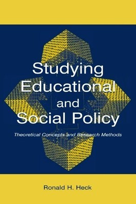 Studying Educational and Social Policy - 9780805844603