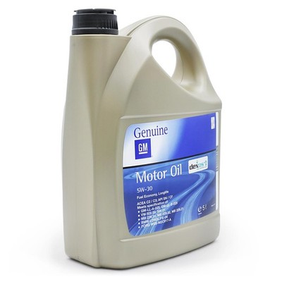 5 Liter Original Opel GM Motoröl Dexos 2 Longlife 5W30 1942003 93165557