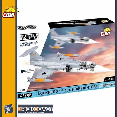 COBI 5907 Lockheed F-104 Starfighter Klemmbausteine NEU Flugzeug - Bild 1 von 4