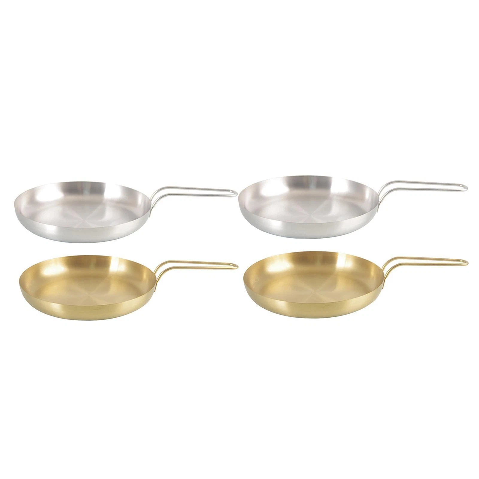 Nonstick Frying Pan Round Dish with Handle Grill Pan