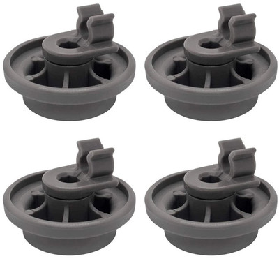   SET OF 4, SAME DAY SHIPPING, OEM LG Dishwasher Lower Roller Wheel 4581DD3003C