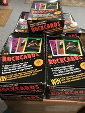 Rock Cards - 1 Box - Brockum - Heavy Metal, Metallica, Anthrax, Megadeth Used