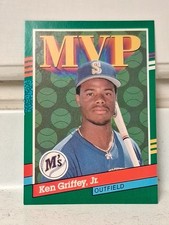 1991 Donruss Ken Griffey Jr #392 Yellow Stripes On Right Border