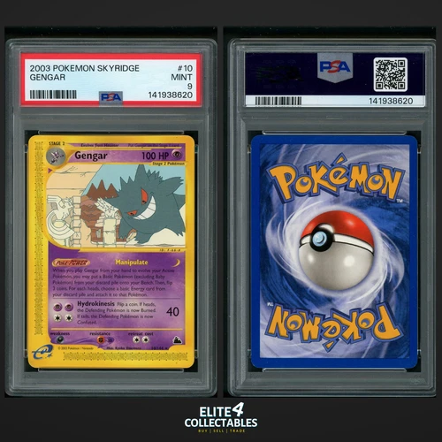 Gengar 10/144  - PSA 9 (Skyridge)