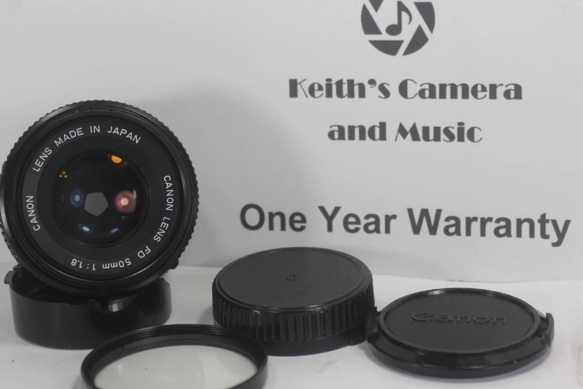 Canon FD f/1.8 Camera Lenses 50mm Focal for sale | eBay