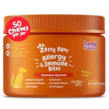 Zesty Paws Dog Allergy Relief Chews, Dog Probiotics for Itch