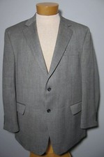 Jos A Bank Brown Black Wool Blazer/Jacket 46 R